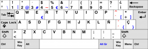 Spaans QWERTY